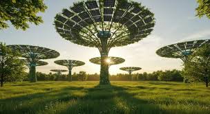 Tree-Shaped Solar Arrays