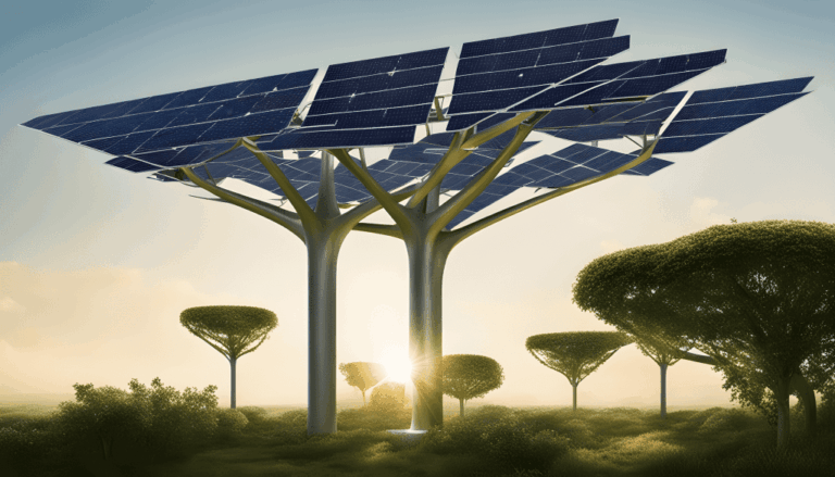 Tree-Shaped Solar Arrays