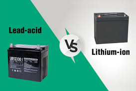 Lithium vs. Lead-Acid Batteries